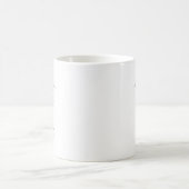 Mama an Bibi Mug Rosa Bogen Streifen Kaffeetasse (Mittel)