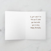 **MAMA** AN IHREM GEBURTSTAG VON JUNGEN KINDERN KARTE (Innenseite)