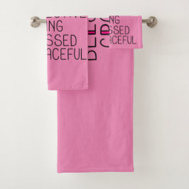 Mama Anagram Phantastisch lieben Schutzmutter Badhandtuch Set