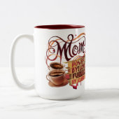 Mama — angetrieben durch Liebe, angetrieben durch Zweifarbige Tasse (Links)