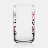 Mama Anheben wilder Dinge Zitat Funny Leopard Prin Dosenglas (Links)