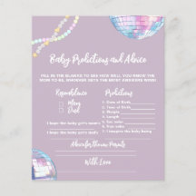 Mama Ära Babydusche Beratung für neue Eltern Spiel