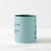 Mama-Arbeitsbeschreibungs-Tasse Tasse (Zentrum)