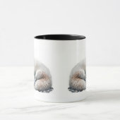 Mama Arctic Fox and Kit Tasse (Zentrum)