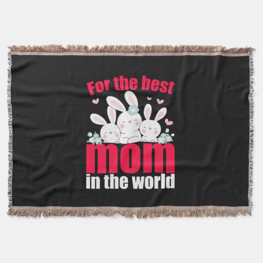 Mama Art Best Mama in der Welt Decke (Vorderseite)