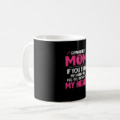 Mama Art Gymnastik Mama Kaffeetasse (Vorderseite Links)