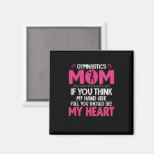 Mama Art Gymnastik Mama Magnet (Vorderseite/Rückseite)
