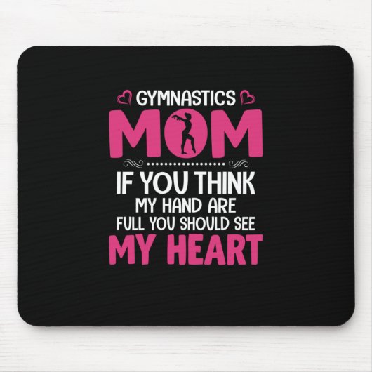 Mama Art Gymnastik Mama Mousepad (Vorne)