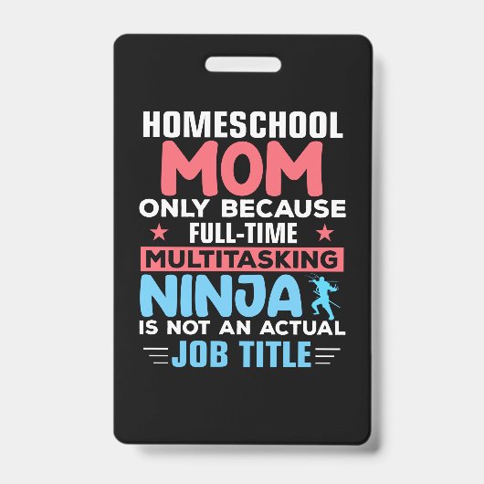Mama Art Homeschool Mama Ausweis (Vorderseite)