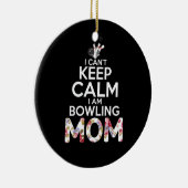 Mama Art I Bowling Mama Keramik Ornament (Rechts)