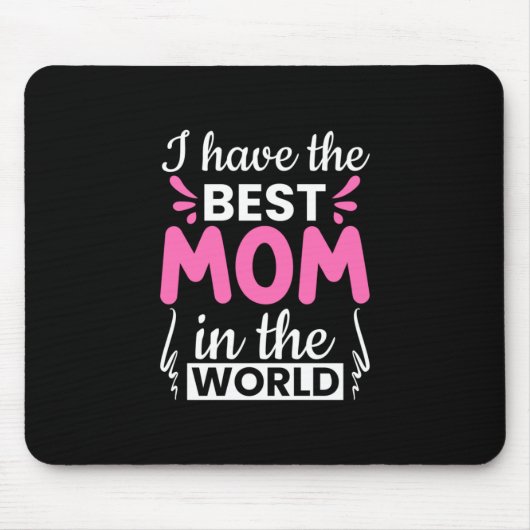 Mama Art I habe die beste Mama Mousepad (Vorne)