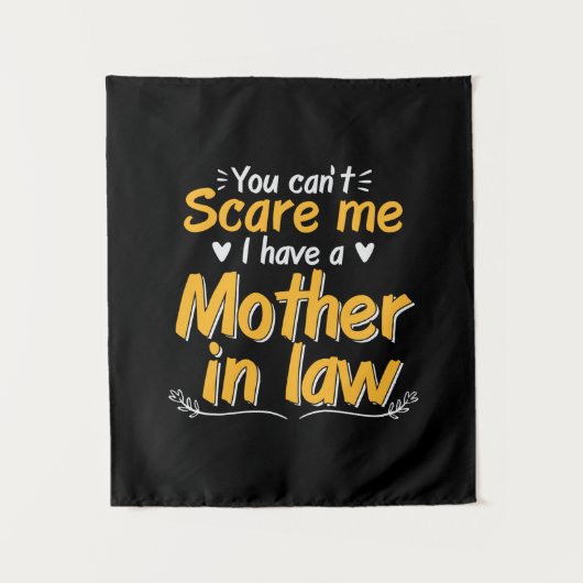 Mama Art ich habe eine Mutter im Recht Wandteppich (Vorderseite)