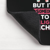 Mama Art Lighting Technician Mutter Mousepad (Ecke)