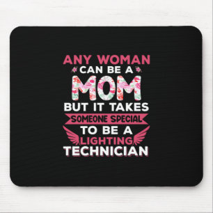 Mama Art Lighting Technician Mutter Mousepad