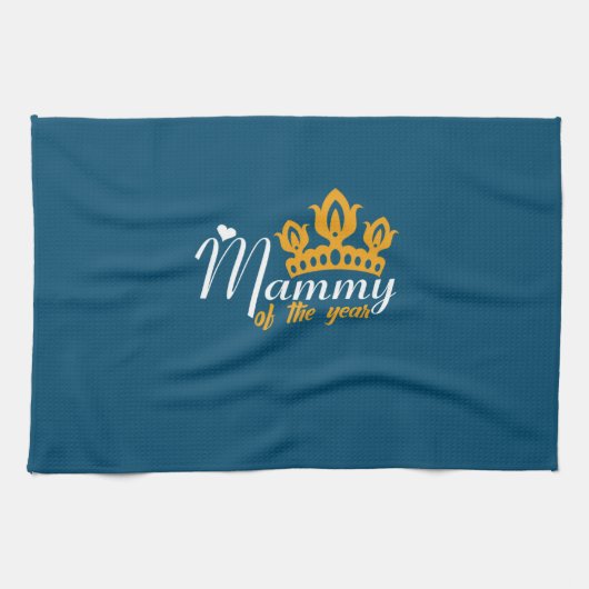 Mama Art Mammy of the Year Geschirrtuch (Horizontal)