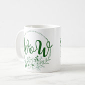 MAMA auf den Kopf Zauber WOW! Kaffeetasse (Vorderseite Links)