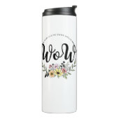 MAMA auf den Kopf Zauber WOW! Thermosbecher (Nach links gedreht)