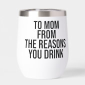 Mama aus den Gründen, die du trinkst (Rückseite)