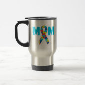 Mama-Autismus-Bewusstseins-Reise-Tasse Reisebecher (Links)