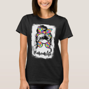 Mama Autistische Aufklärung Leben Frauen Mama T T-Shirt