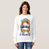 Mama Autistische Autismus Bewusstseinsbildung Frau Sweatshirt (Vorne ganz)