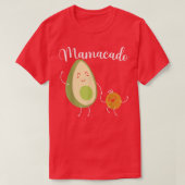 Mama Avocado Mütter Day T-Shirt (Design vorne)