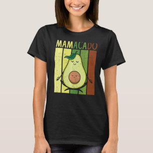 Mama Avocado Mutter Lustige Avocado Mamacado Yoga T-Shirt