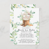 Mama & Baby Bunny Baby Showbook für Babykarte Begleitkarte (Vorne/Hinten)