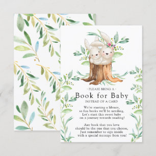 Mama & Baby Bunny Baby Showbook für Babykarte Begleitkarte