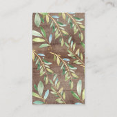 Mama & Baby Deer Baby Dusche Windeln Raffle Ticket Begleitkarte (Rückseite)