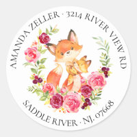 Mama & Baby Fox Dusche Rücksendeadresse