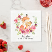 Mama & Baby Fox Girls Duschpapier Napkins Serviette (Beispiel)