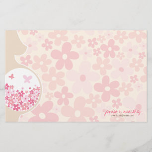 Mama   Baby Girl Danke Notiz Stationery Briefpapier