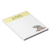 Mama & Baby Koala Bears Niedlich Watercolor Notizblock (angewinkelt)