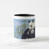 Mama & Baby Panda Tasse (Zentrum)