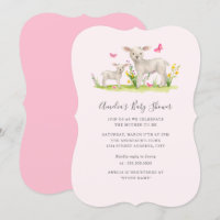 Mama Baby Sheep Sweet Baby Dusche