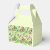 Mama & Baby Sloth - Baby Showboxen Geschenkschachtel (Rückseite)