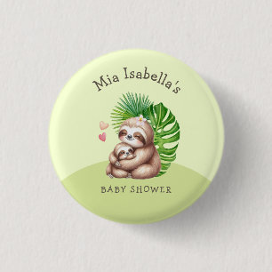 Mama & Baby Sloth Babydusche individuell einstellb Button