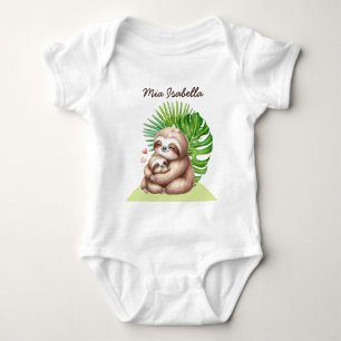 Mama & Baby Slotmaschine - individualisierbarer Ba Baby Strampler