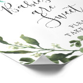 Mama BabyDinosaur Kinderdusche Babys sind süßes Ze Poster (Ecke)