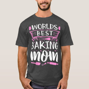 Mama backende Mütter Bäcker Konditionierer Backute T-Shirt