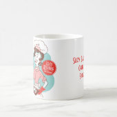 Mama Bäckerei Retro Muttertag Tasse (Mittel)