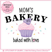 Mama Bäckerei rosa Muttertag Schürze