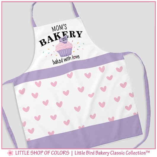 Mama Bäckerei rosa Muttertag Schürze