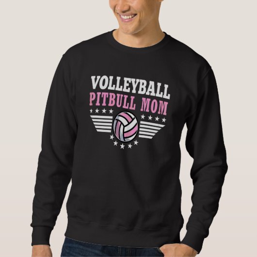 Mama Ball Pitbull Mama Mo Sweatshirt (Vorderseite)