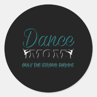 Mama Ballet Ballerina Hip Hop Stach Tanz Runder Aufkleber