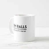 Mama Balls Kaffeetasse (Vorderseite Links)