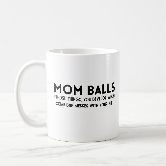 Mama Balls Kaffeetasse (Links)