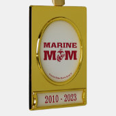 Mama Banner-Ornament Gold (Rechts)
