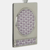 Mama Banner-Ornament Silber (Rechts)